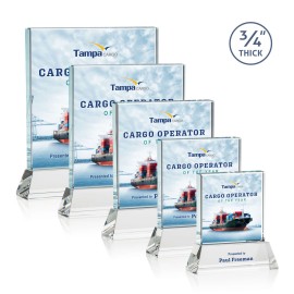 Terra VividPrint Award on Newhaven - Clear with Logo