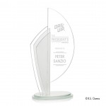 Customized Nautilus Award - Optical 12"
