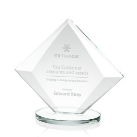 Customized Teston Award - Starfire 7" Wide
