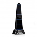 Garrison Obelisk - Black/Blue 13" with Logo