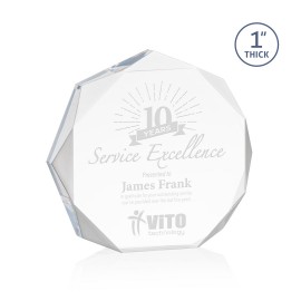 Piedmont Award - Acrylic 5" with Logo