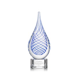 Kentwood Award on Paragon Clear - 9" with Logo