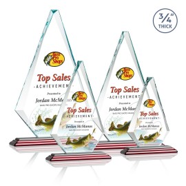 Windsor VividPrint Award - Rosewood with Logo