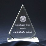 Personalized Arrowhead Award w/Base (7"x9 3/4")