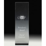 10" OptiMaxx Incline Award Laser-etched