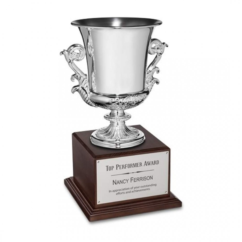 Award Cup - Silver 17" with Logo