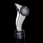 Custom Apotheosis Award - Silver/Black 11"