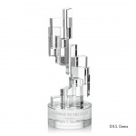 Customized Escalier Award - Optical 12"