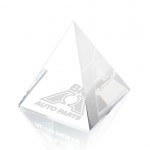 Personalized Optical Pyramid - 1"x1"