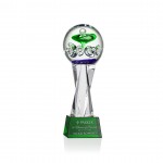 Aquarius Award on Grafton Green - 11" High with Logo