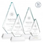 Customized Windsor Award on Newhaven - White