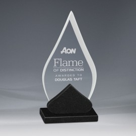 Logo Branded Century Flame Small Award