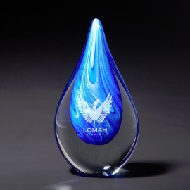 Custom Cyan Swirl