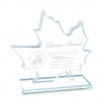 Arcadia Award - 5/8" Starfire 9"x7" Laser-etched