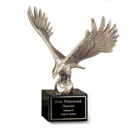 Promotional Majestic Eagle - Antique Bronze/Marble 10"