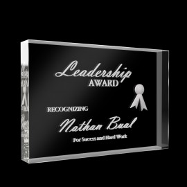 2D Starphire Banner 3x4" with Logo
