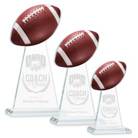 Edenwood Football Award - Clear with Logo