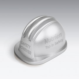 Hard Hat Paperweight with Logo