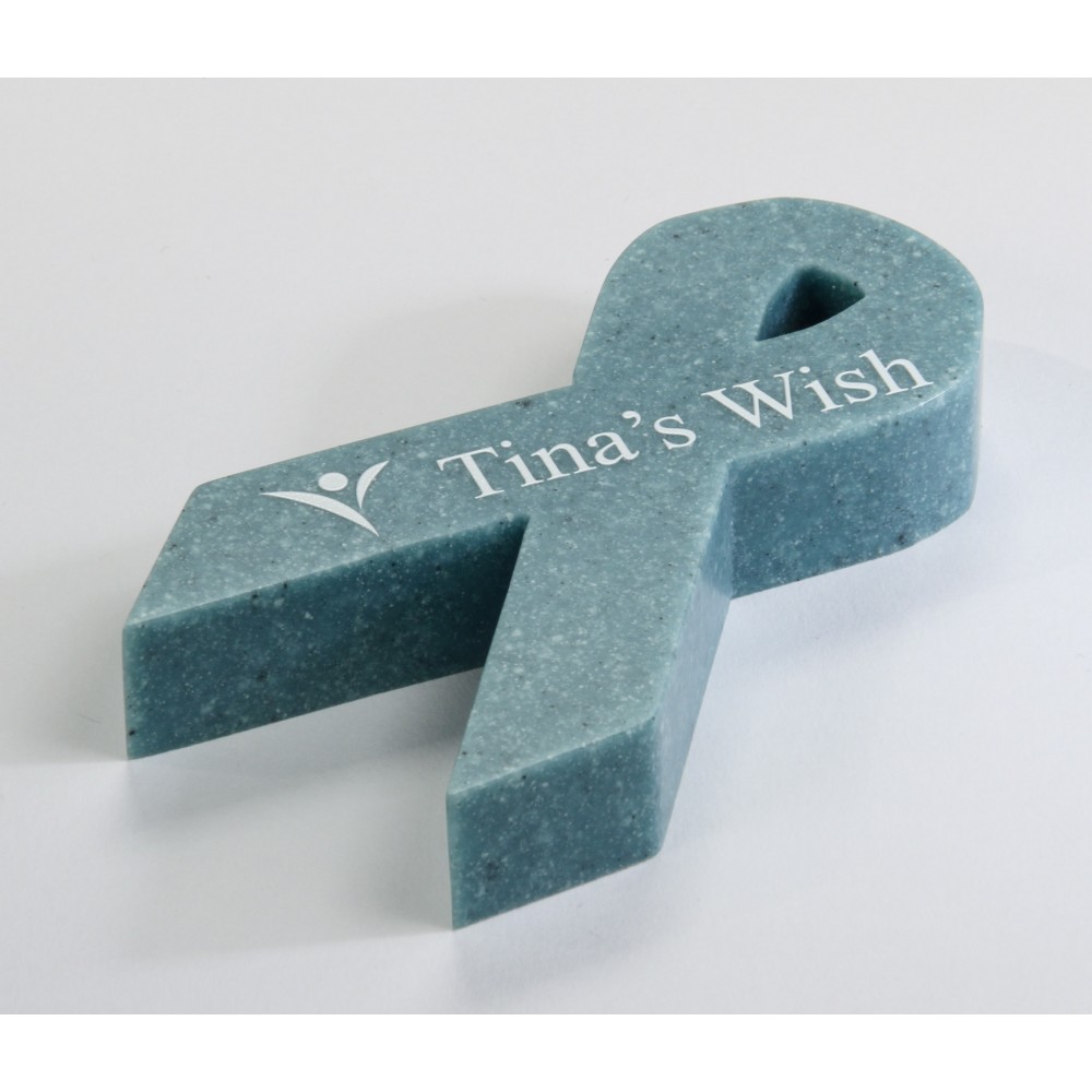 Ribbon Paperweight with Logo