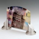 Promotional Marquee Award - Acrylic/Aluminum 10" Wide