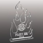 Promotional 3/8" Custom Laser Etched Acrylic Awards