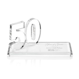 Personalized Northam Anniversary Award - Starfire "50"