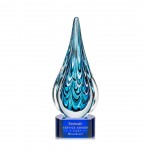 Worchester Award on Paragon Blue - 8" with Logo