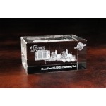 Personalized Crystal Standard Rectangle Award (5"x7"x3 1/8")