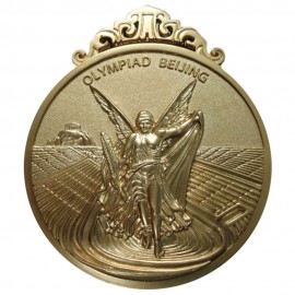 Custom Power Stamped Iron Medallions (1-3/4") with Logo  Custom Power Stamped Iron Medallions (1-3/4") with Logo