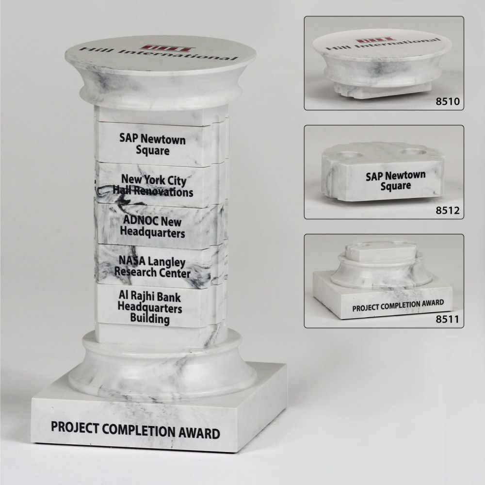 Personalized Column Perpetual Award Base