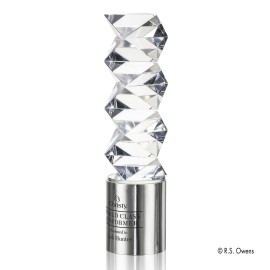 Promotional Fractal Award - Optical /Silver 11"