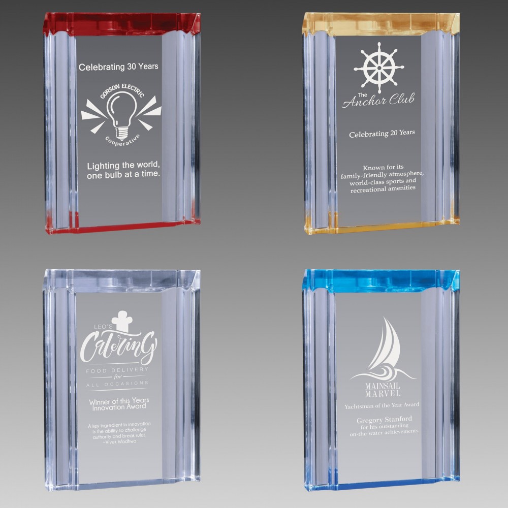 Custom 4.75" x 6.1" Clear Channel Acrylic Custom 4.75" x 6.1" Clear Channel Acrylic