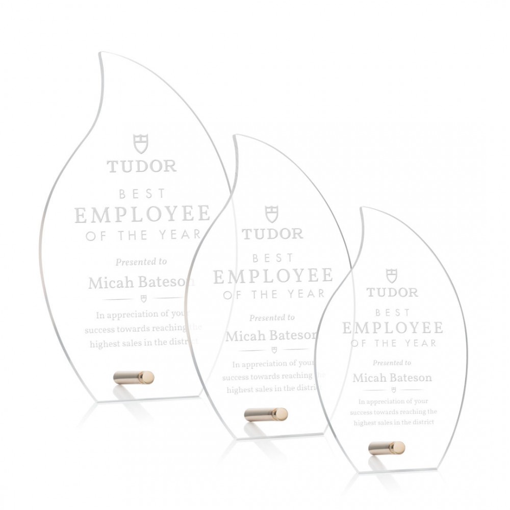 Promotional Polaris Flame Award - Gold Promotional Polaris Flame Award - Gold