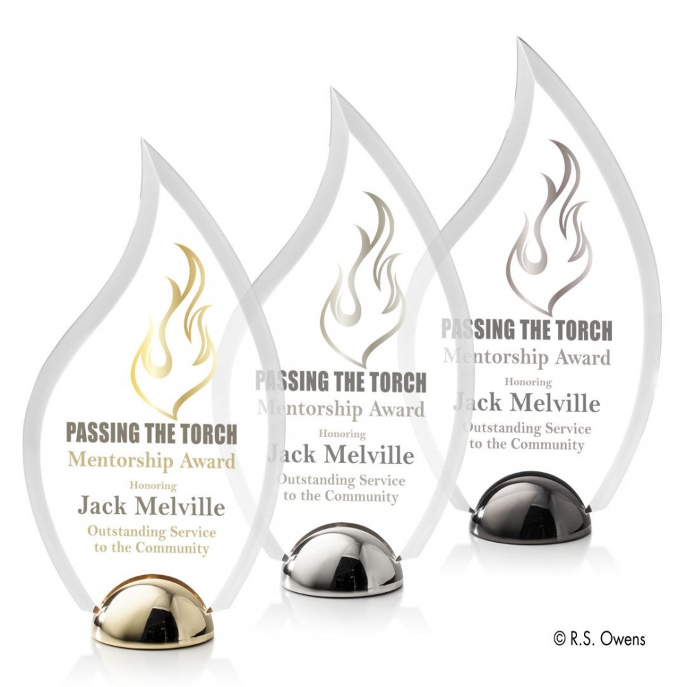 Vulcan Hemisphere Award - VividPrint with Logo