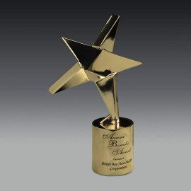 Promotional Nova Star Award - Gold 11"