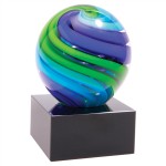 Promotional 5" Glass Sphere Award