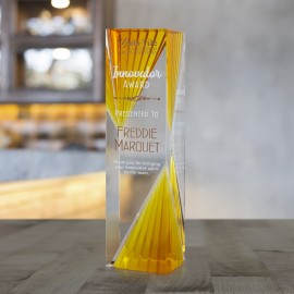 Catalyst Amber Tower 9" with Logo