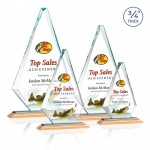 Personalized Windsor VividPrint Award - Bamboo/Black