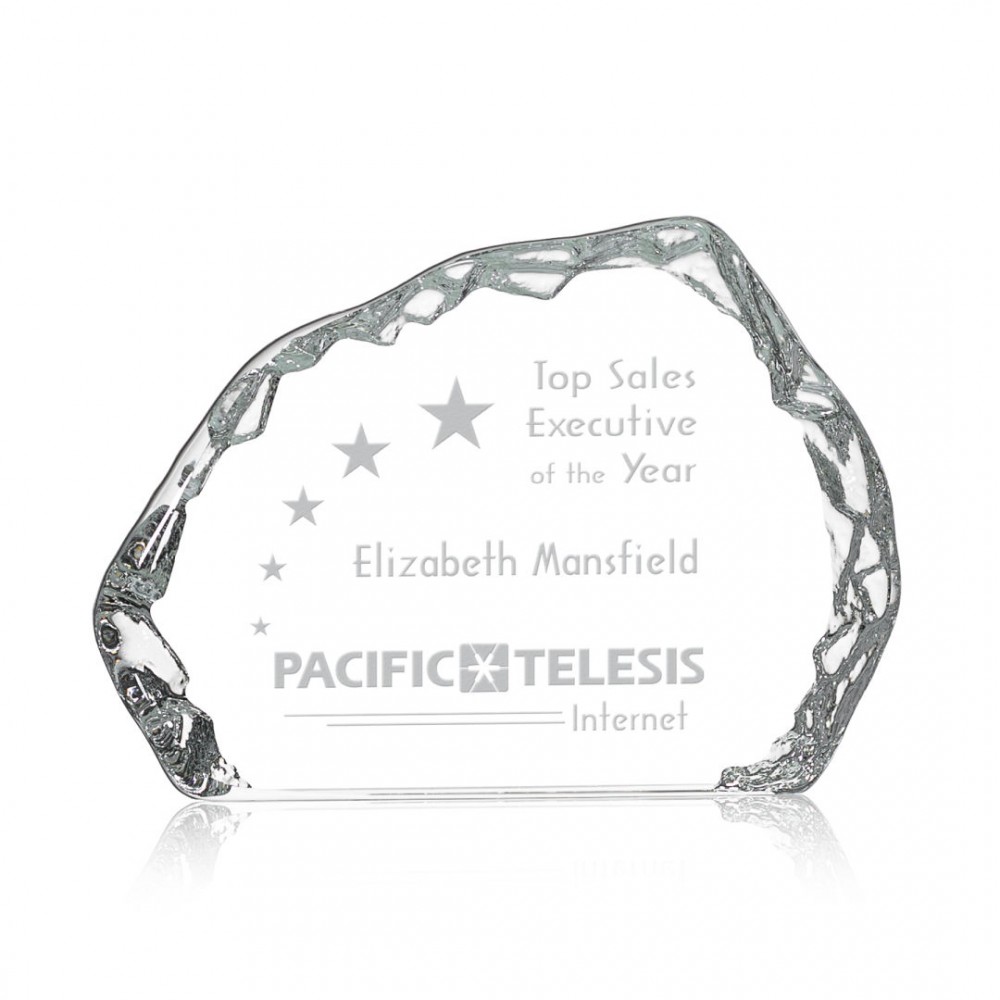 Logo Branded Aspen Iceberg - Optical 5" High Logo Branded Aspen Iceberg - Optical 5" High