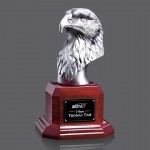 Atlantic Eagle - Silver/Rosewood 8" with Logo