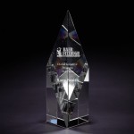 Pure Large Optically Perfect Award Laser-etched