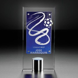 Promotional Mondrian Award - Cobalt 10"  Promotional Mondrian Award - Cobalt 10"