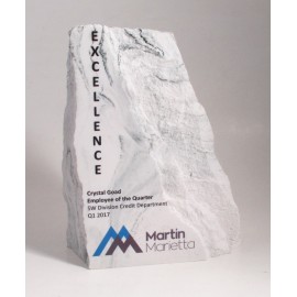 Logo Branded Quarry Rock Award