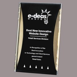 Logo Branded Washington Award - Gold 6"x9"  Logo Branded Washington Award - Gold 6"x9"