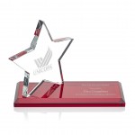 Northam Star Award - Starfire/Red 3"x7" with Logo