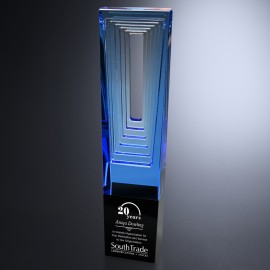 Promotional Athens Blue Award 10-3/4"