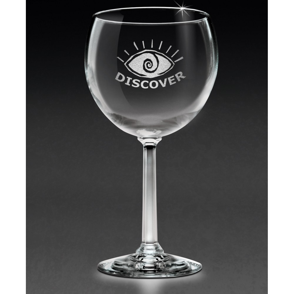 Logo Branded Custom Red Wine Glass Logo Branded Custom Red Wine Glass