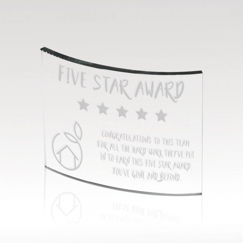 Promotional Slumped Pennant - Medium
