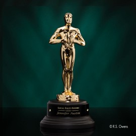 Classic Achievement M - Gold/Ebony 8-3/8" with Logo  Classic Achievement M - Gold/Ebony 8-3/8" with Logo