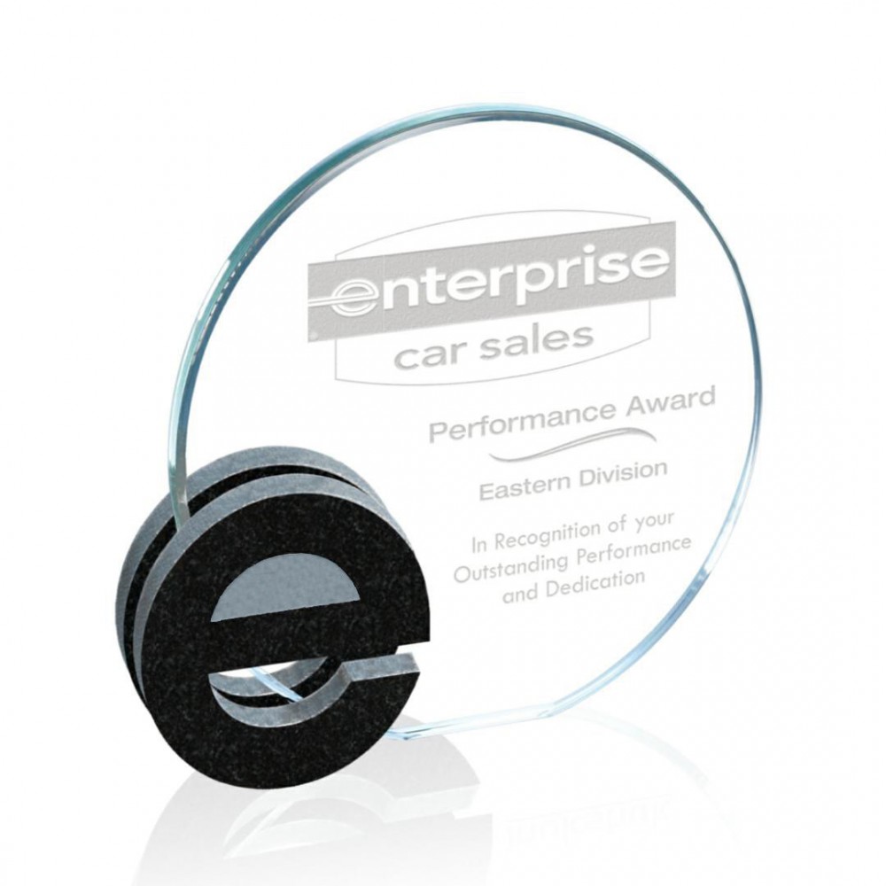 Clement Custom Award - Granite with Logo